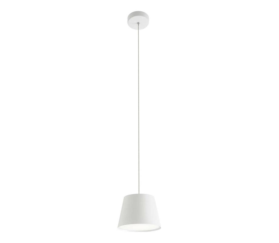 Redo 01-1495 - Żyrandol LED na lince LOLLI LED/6W/230V śr. 14 cm biały