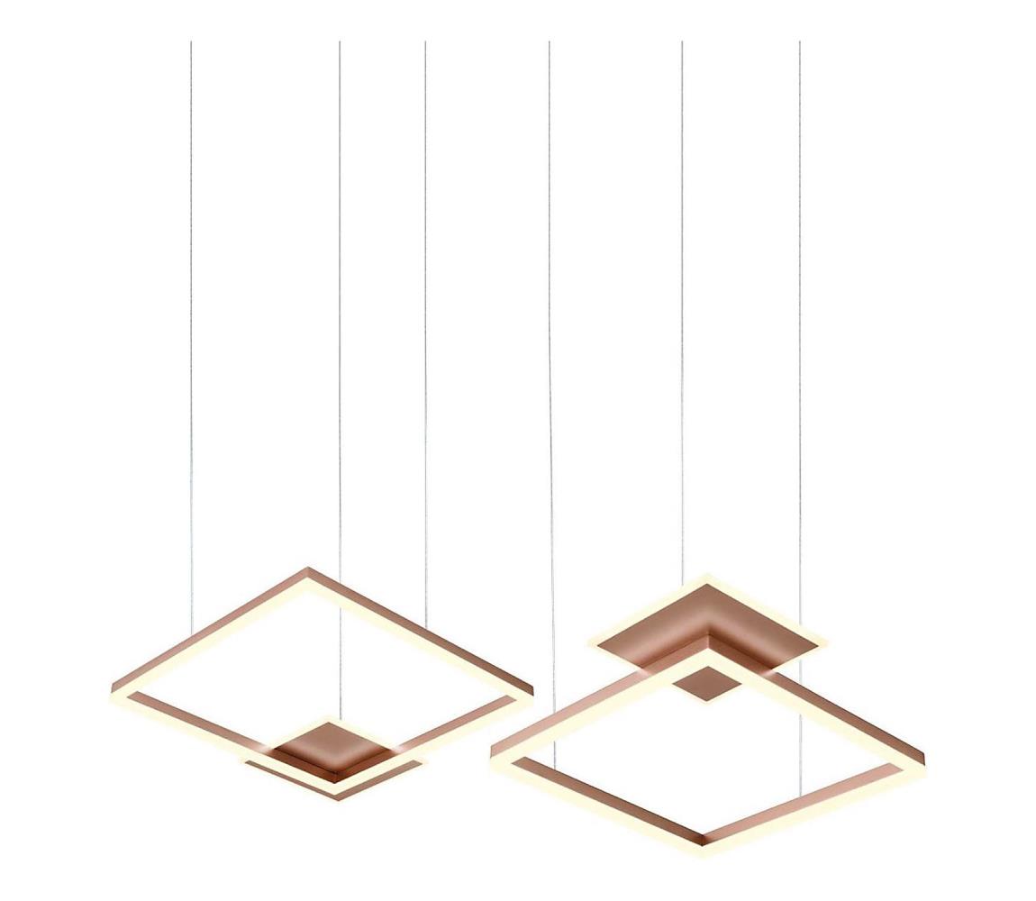 Redo 01-2616 - LED ściemnialna lampa wisząca na przewodzie SIGUA LED/137W/230V CRI 90 brązowa