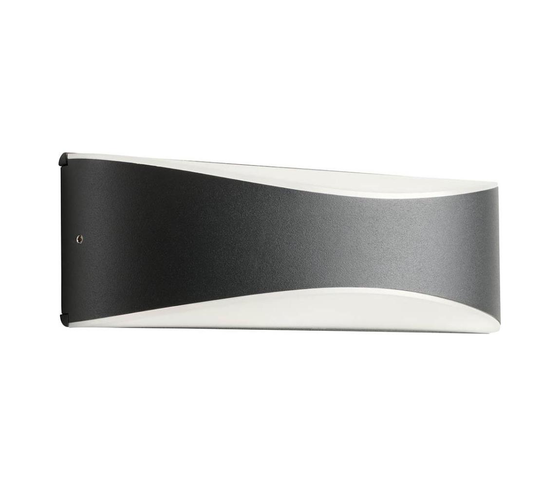 Redo 90126 - LED zewnętrzny kinkiet AXEL LED/7W/230V 3000 IP65 antracyt