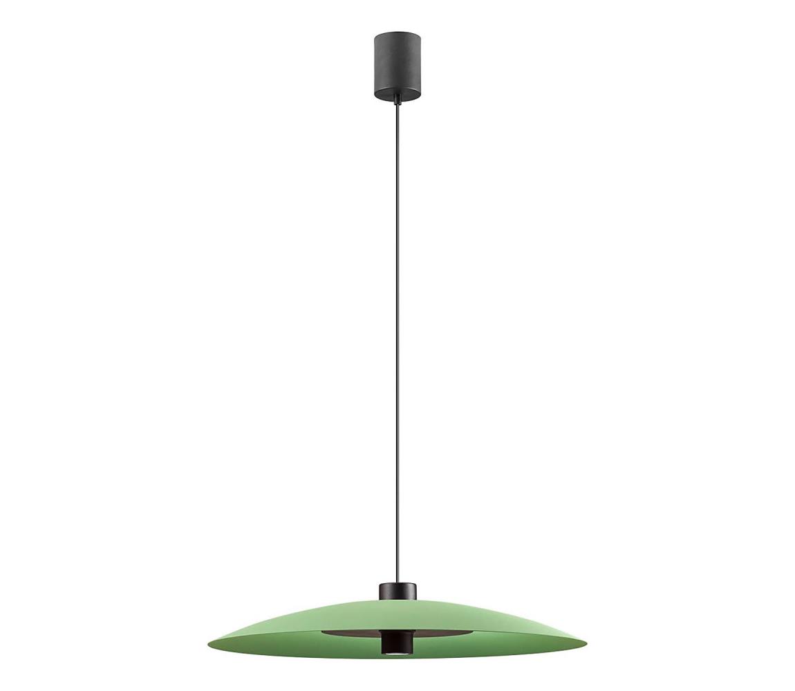 Redo 01-3019-LED Lampa wisząca na linkach LARS LED/14W/230V+LED/10W Ø 60 cm CRI90 zielona