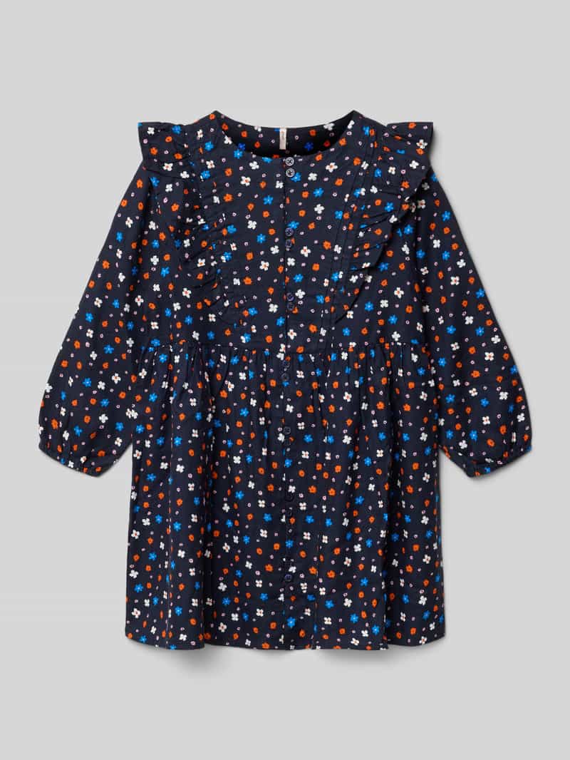 Sukienka casualowa o linii A z czystej bawełny model ‘ASTRID’