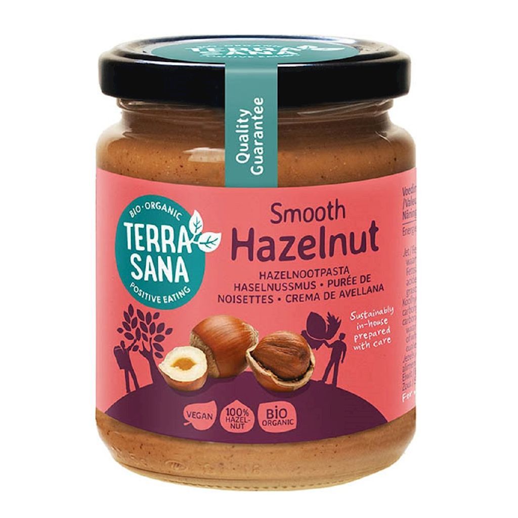 Terrasana Krem z orzechów laskowych prażonych 100% 250 g Bio - żywność