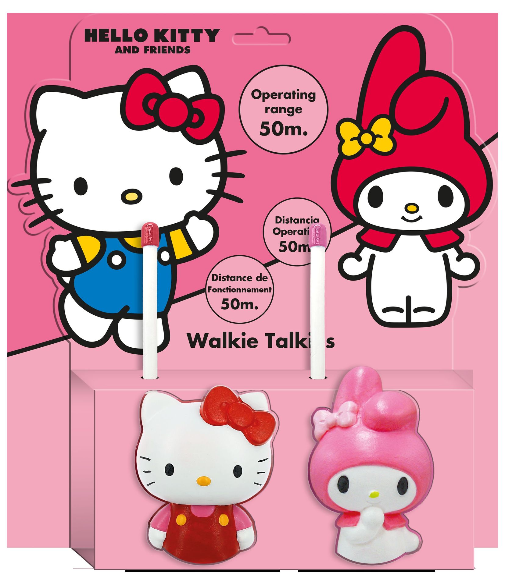 Walkie Talkie 3d Hello Kitty Hk50152 - zabawka