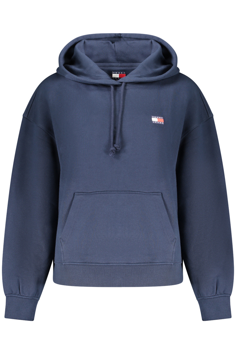 TOMMY HILFIGER DAMSKA NIEBIESKA BLUZA Z ROZPIĘCIEM