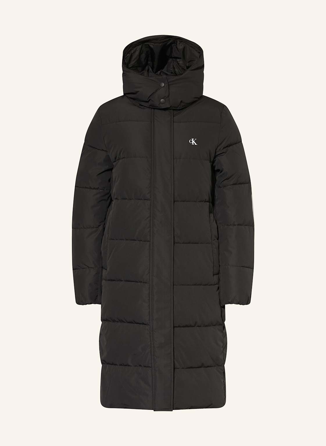 Calvin Klein Jeans Płaszcz Pikowany schwarz