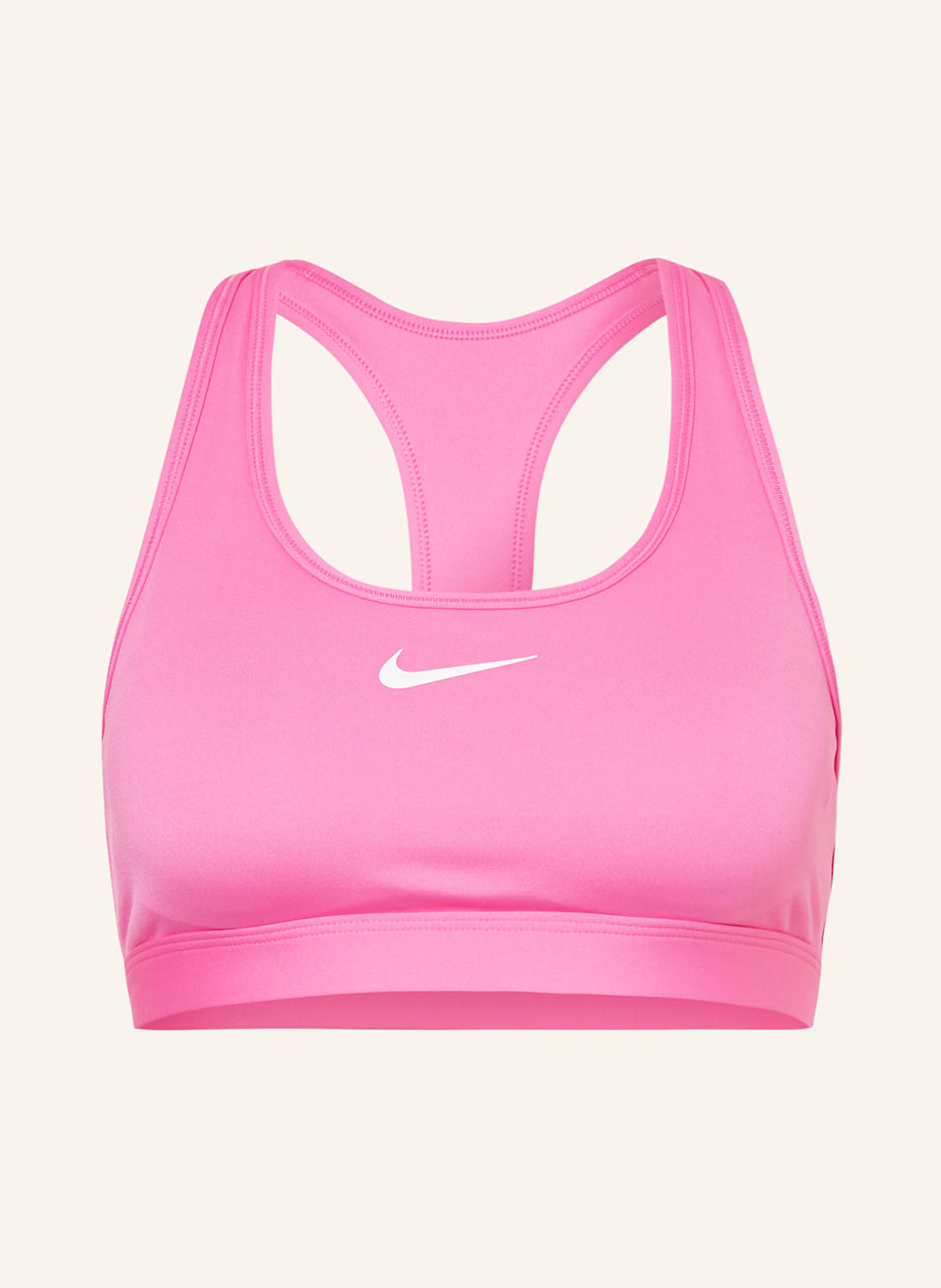 Nike Biustonosz Sportowy Swoosh pink