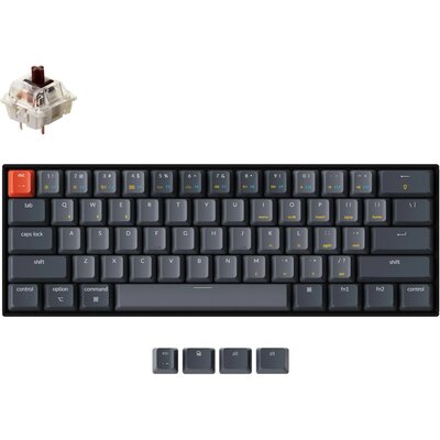 KEYCHRON K12-G3 Wireless Gateron G Pro Brown Czarny 