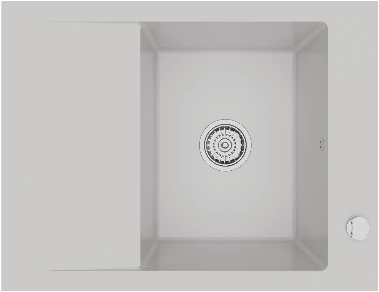 Zlewozmywak granitowy Kernau KGSM 4565 1B1D Natural Beige