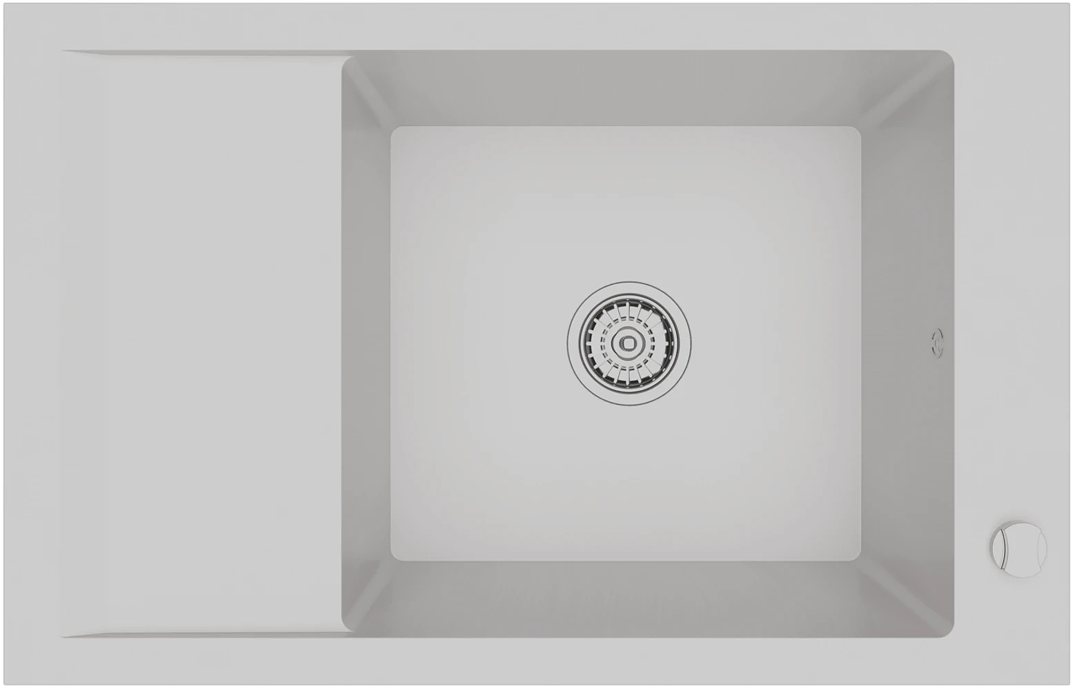 Zlewozmywak granitowy Kernau KGSM 6078 1B1D Natural Beige