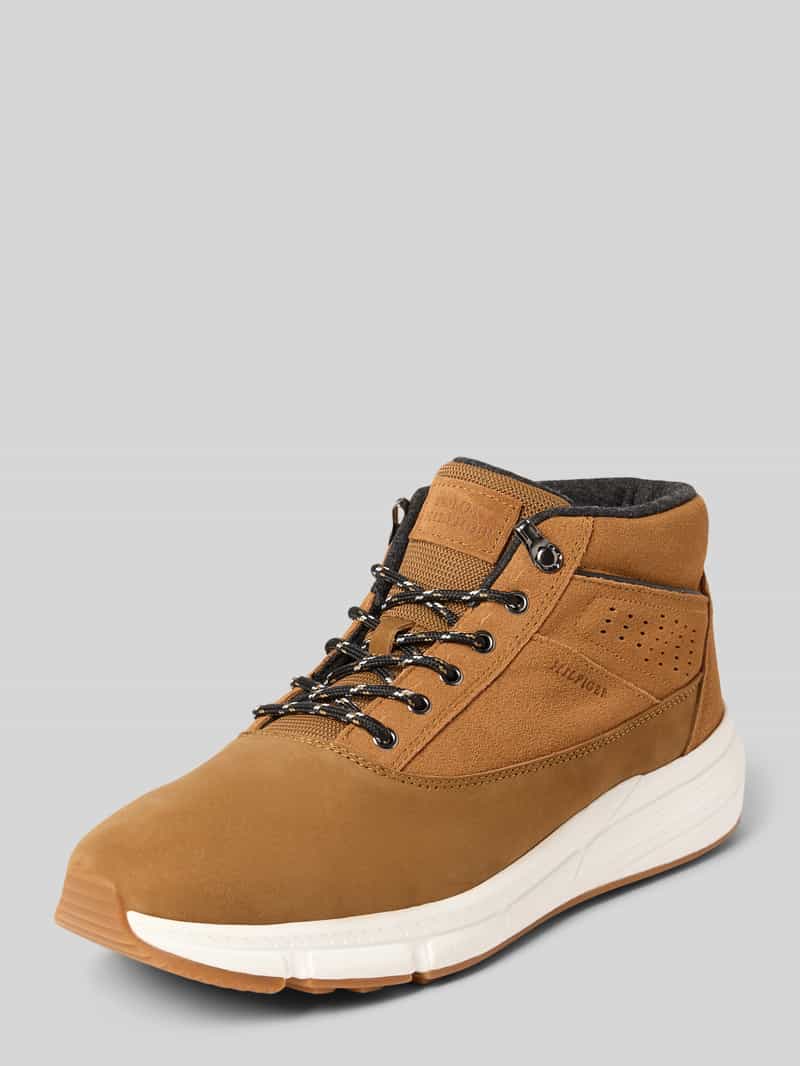 Kozaki hybrydowe z naturalnej skóry bydlęcej