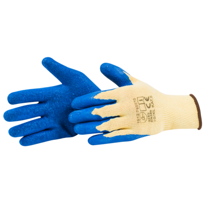 Rękawice latex 79* L niebieskie