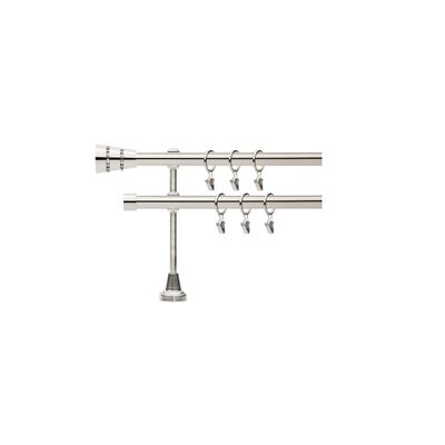 Karnisz podwójny Jonker 19 mm 200 cm stal