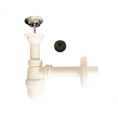 Syfon umywalkowy z sitkiem metalowym butelkowy, odpływ fi32,XLEO