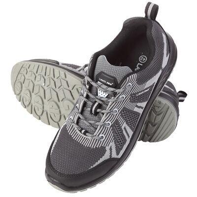 Półbuty obuwie bezpieczne LAHTI PRO szaro czarne 43