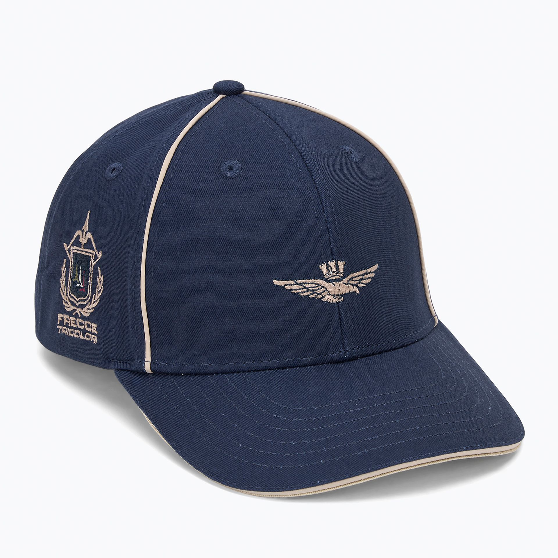 Czapka z daszkiem męska Aeronautica Militare 252HA1223UCT03299 blue navy WYSYŁKA W 24H 30 DNI NA ZWROT