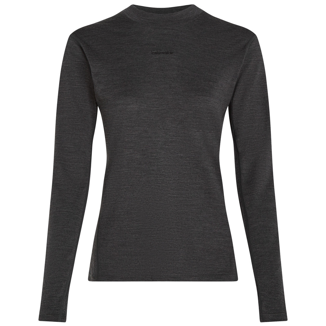 Damska koszulka Icebreaker Women 200 MerinoFine™ Ace LS Mock Neck Rozmiar: M / Kolor: ciemnoszary