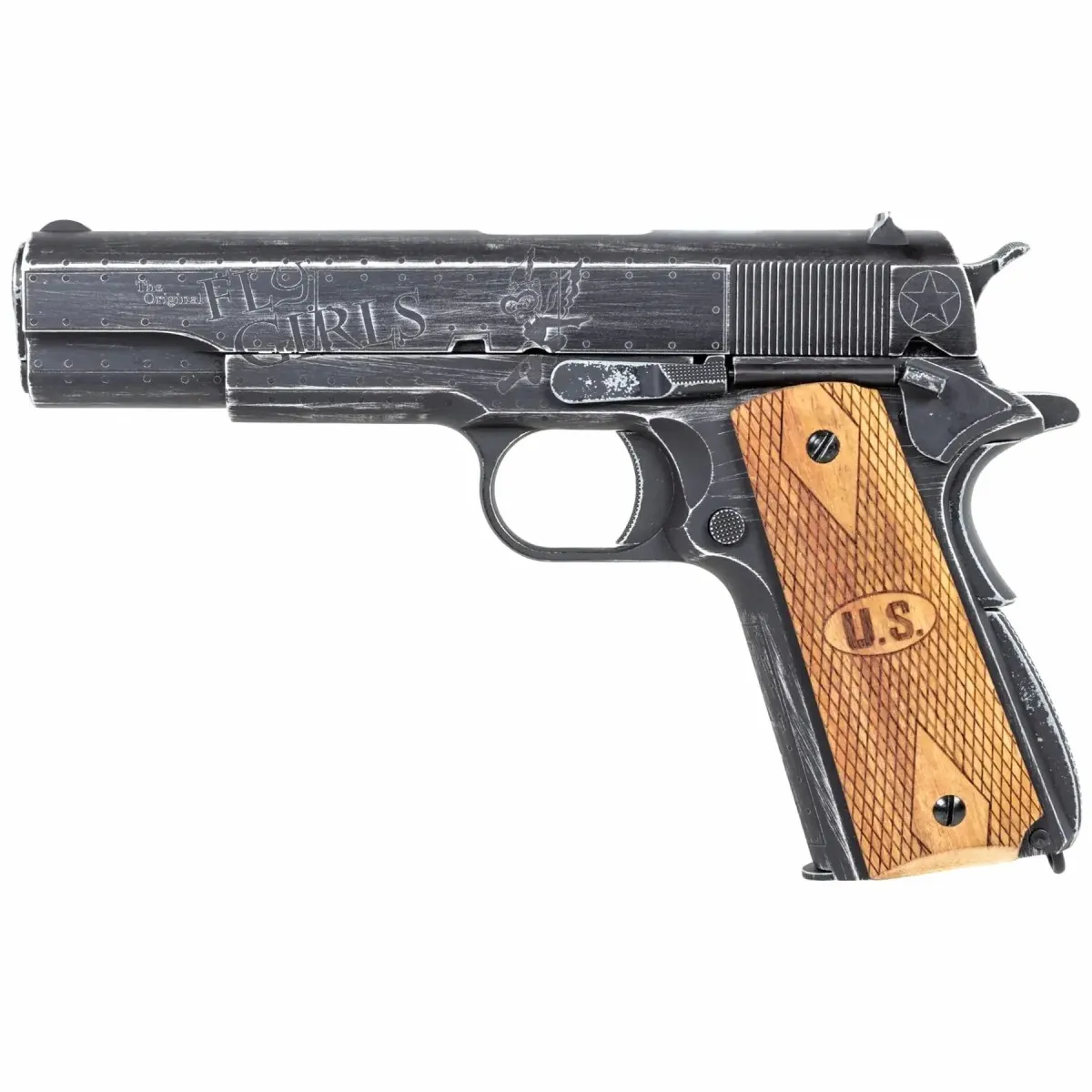 Pistolet 6mm ASG Cybergun Auto Ordnance 1911 Fly Girl Green Gas airsoft Pistol