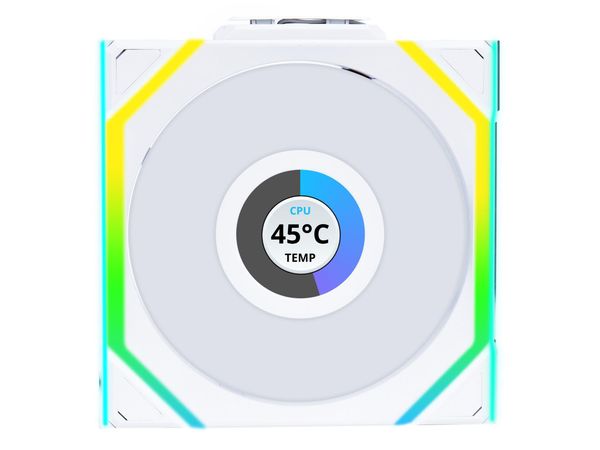 LIAN LI Uni Fan SL Wireless 120 LCD White 120mm