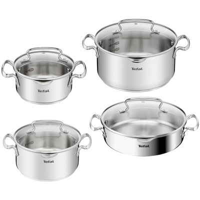 Zestaw garnków TEFAL Duetto+ G719S855 (8 elementów)