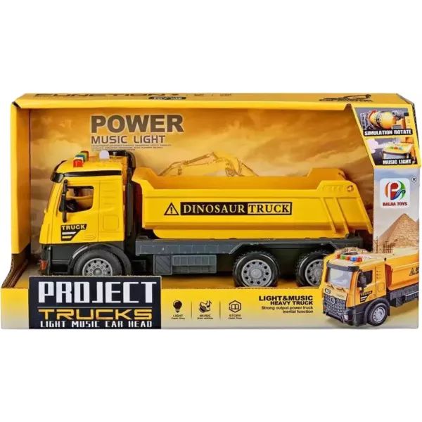 Ciągnik siodłowy z efektami dźwiękowymi i świetlnymi