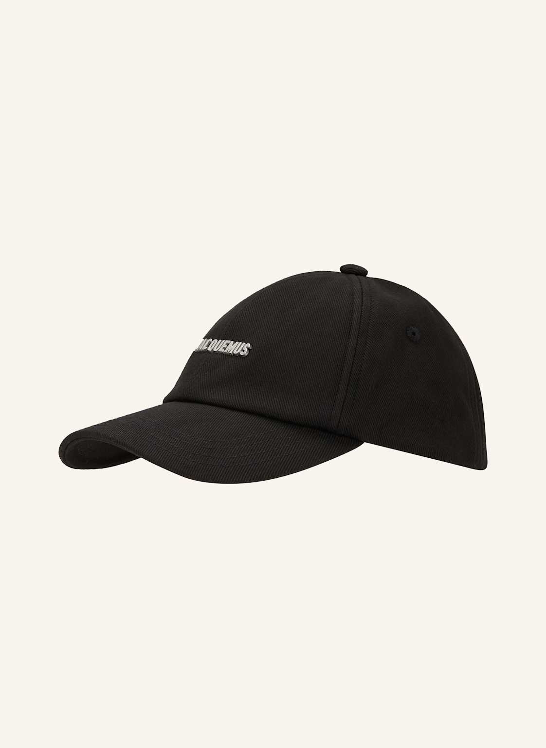 Jacquemus Czapka Z Daszkiem La Casquette Gadjo schwarz