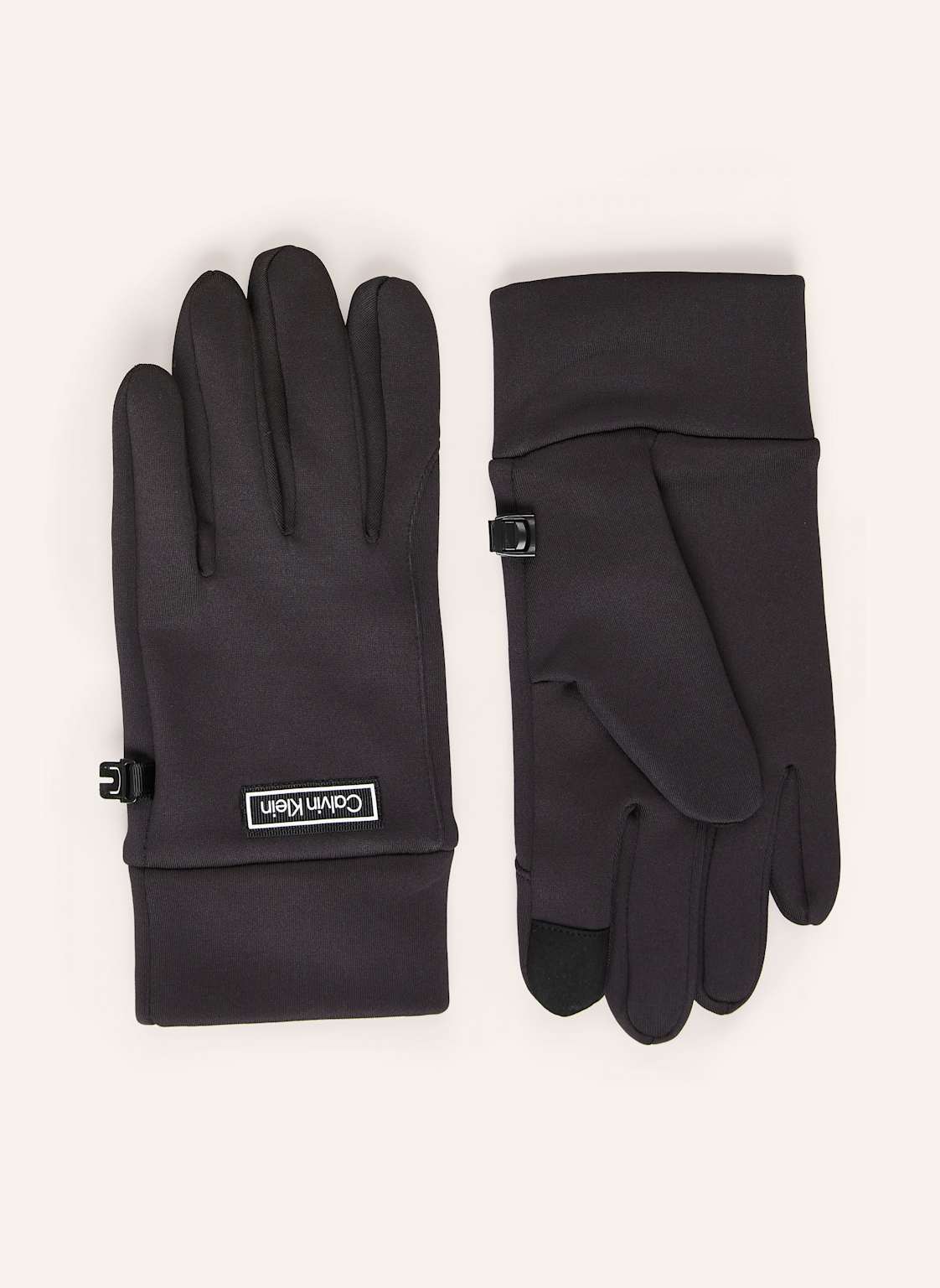 Calvin Klein Rękawiczki Umożliwiające Obsługę Ekranów Dotykowych schwarz