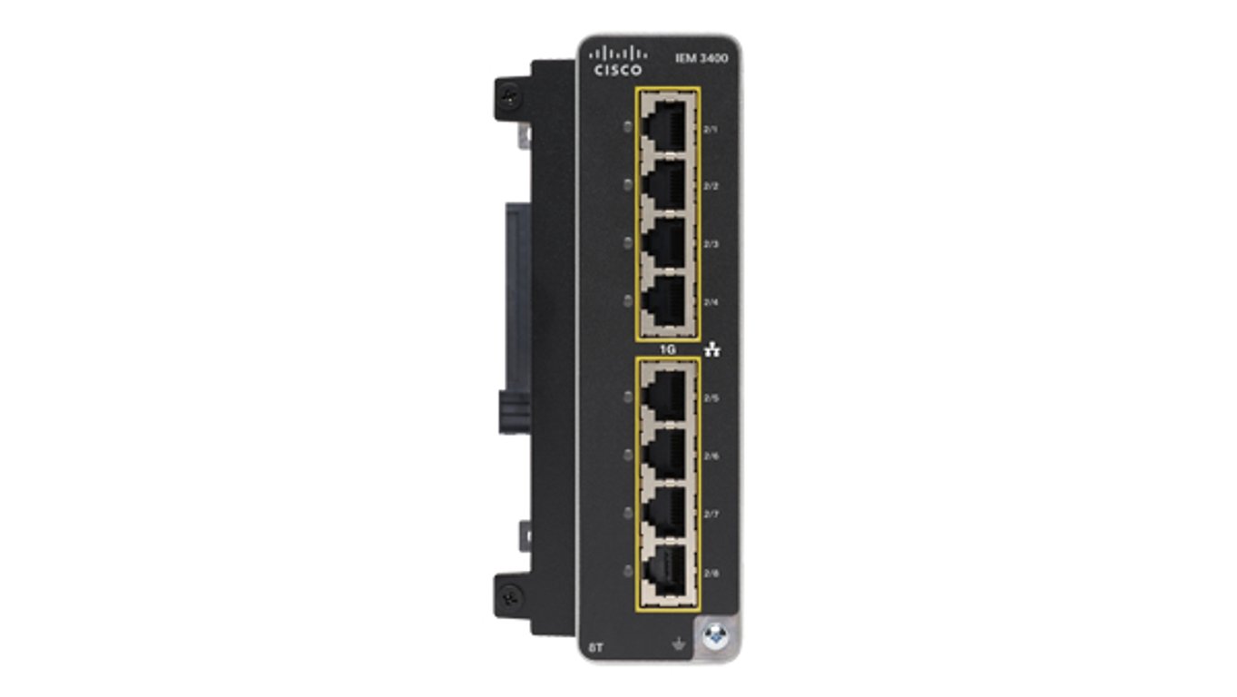 Cisco IEM-3400-8T= moduł dla przełączników sieciowych Gigabit Ethernet