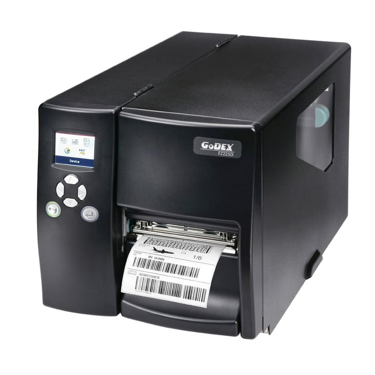 Godex EZ2350i drukarka etykiet bezpośrednio termiczny/termotransferowy 300 x 300 DPI 127 mm/s Przewodowa Przewodowa sieć LAN