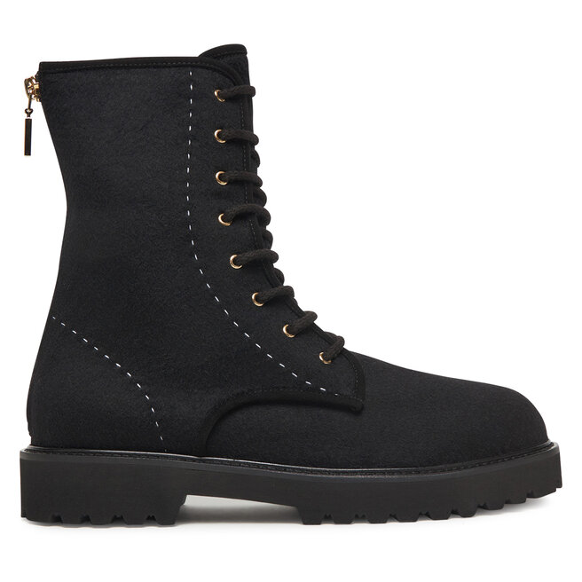 Trzewiki Max Mara Bakerzipwk 25247960126 Czarny