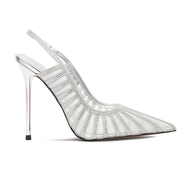 Sandały Eva Minge EO-AVA-E373-70H-C183Y1 Srebrny