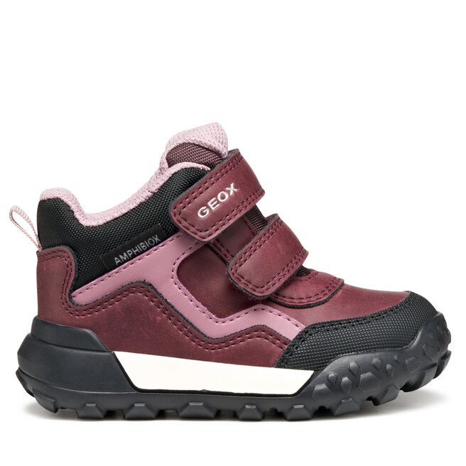 Śniegowce Geox B Trekkyup B Ab B566MB 0MEFU C7329 S Bordowy