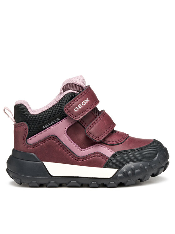 Geox Śniegowce B Trekkyup B Ab B566MB 0MEFU C7329 S Bordowy
