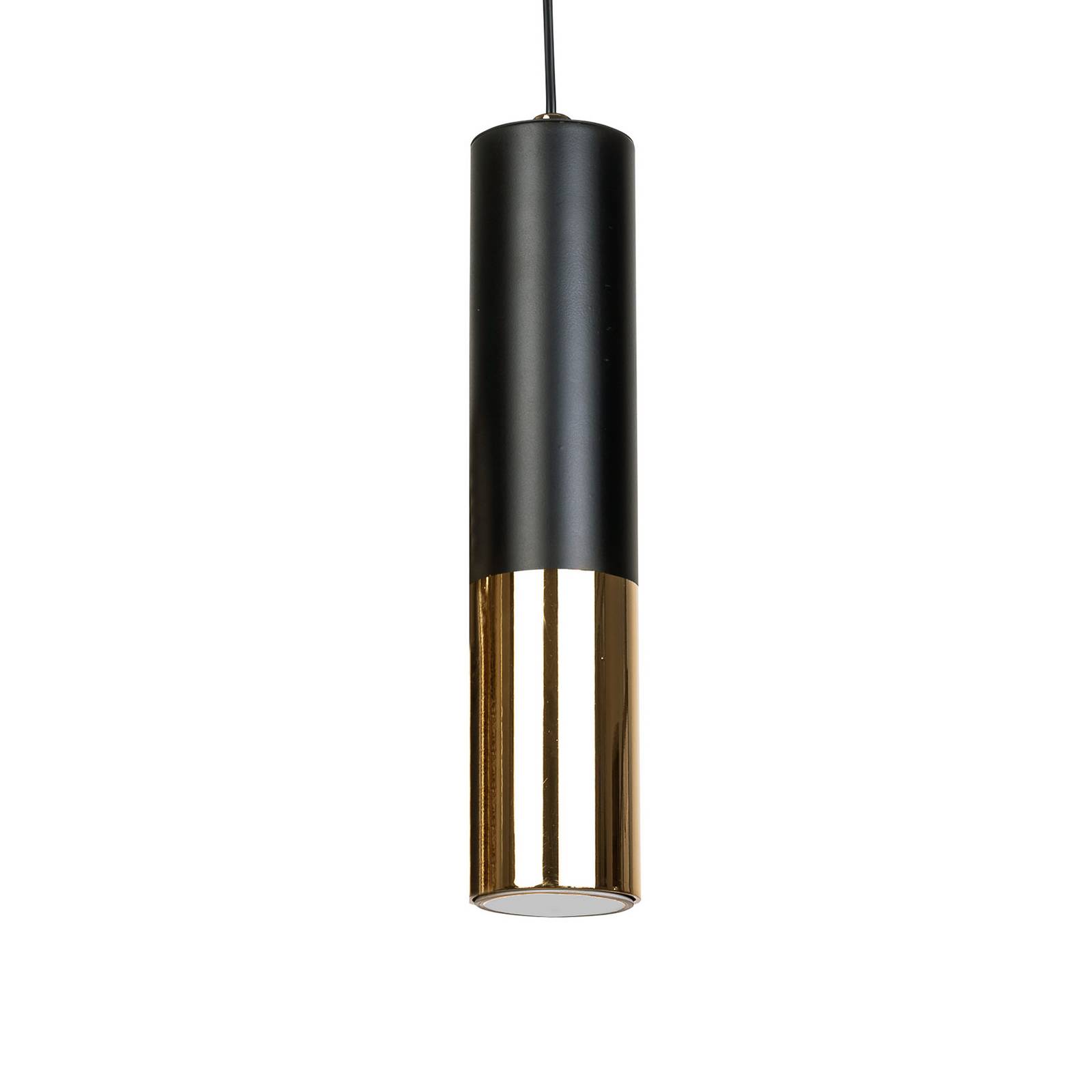 Lampa wisząca Orino Domiluce, możliwość ściemniania, mosiężny / złoty, salon / jadalnia, metal, nowoczesny