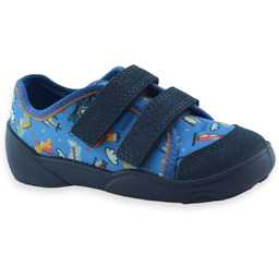 Chłopięce wygodne trampki na rzep do przedszkola Befado 907P164 Maxi