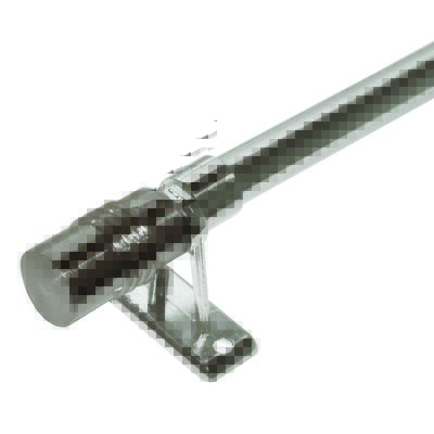 Karnisz MINI ZEUS Ø10, 40 cm walec nikiel
