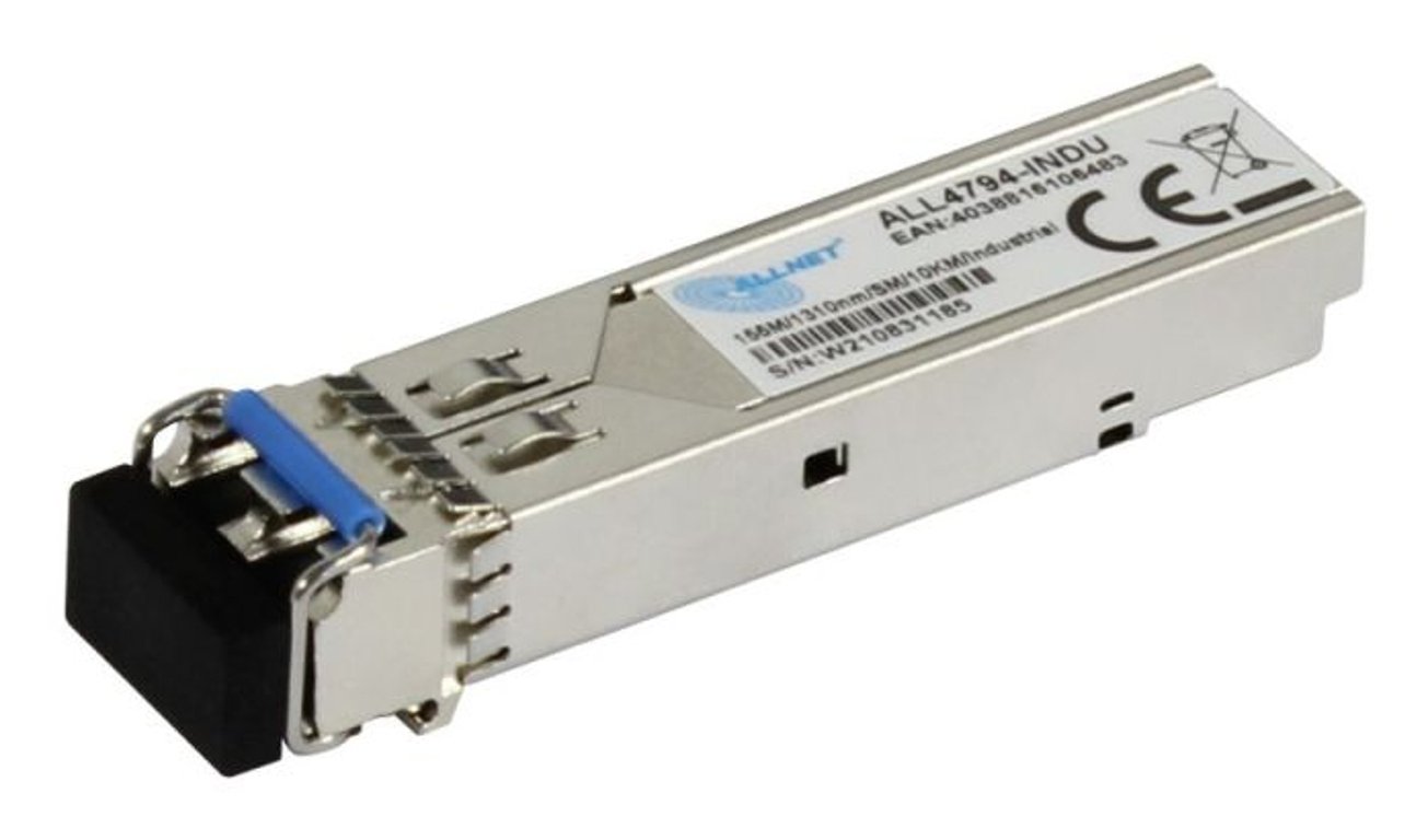 ALLNET Switch Modul ALL4794-INDU SFP Mini-GBIC 100Mbit FX/LC 10Km Industrial -40/+85 - Switch moduł przekaźników sieciowych