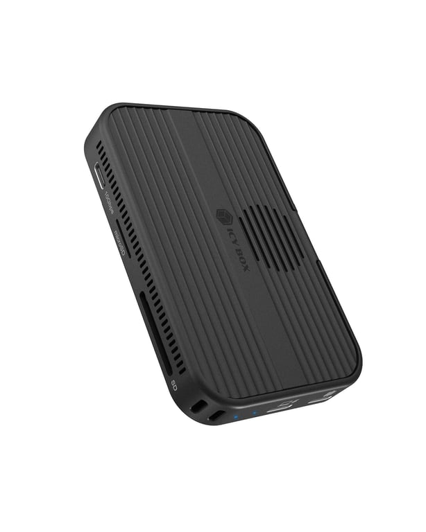 ICY BOX IB-DK4071M-CU31 USB 3.2 Gen 2 (3.1 Gen 1) Type-C Czarny 61184