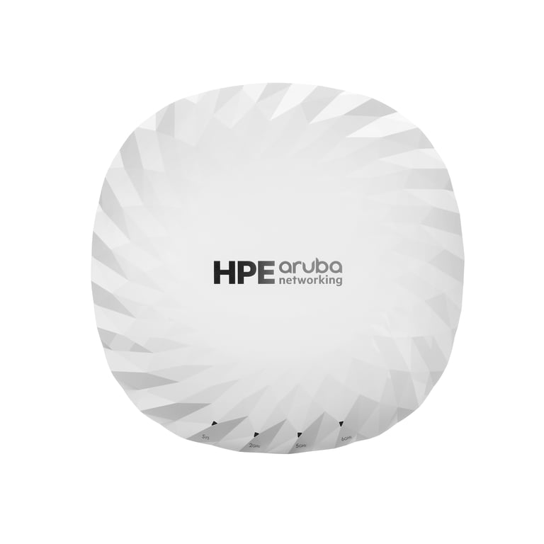 HPE Aruba Networking AP-735 (RW) Tri Radio 2x2 Wi-Fi 7 Internal Antennas 5-pack Campus Access Point Biały Obsługa PoE S0H12A