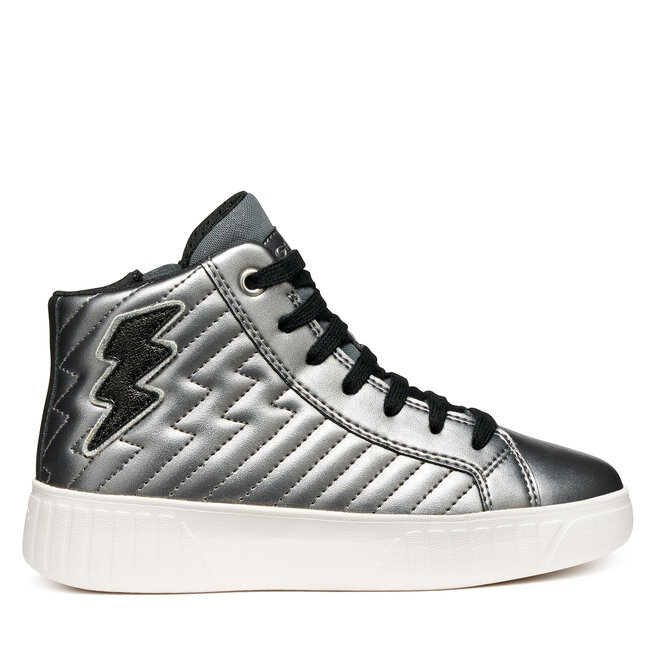 Sneakersy Geox J Mikiroshi J56DVE 000NF C1009 S Srebrny