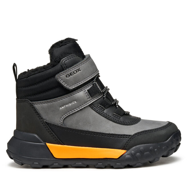 Śniegowce Geox J Trekkyup B Abx J46MBE 0MEMS C0036 M Szary