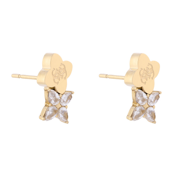 Kolczyki Guess JUBE05 511JW Złoty