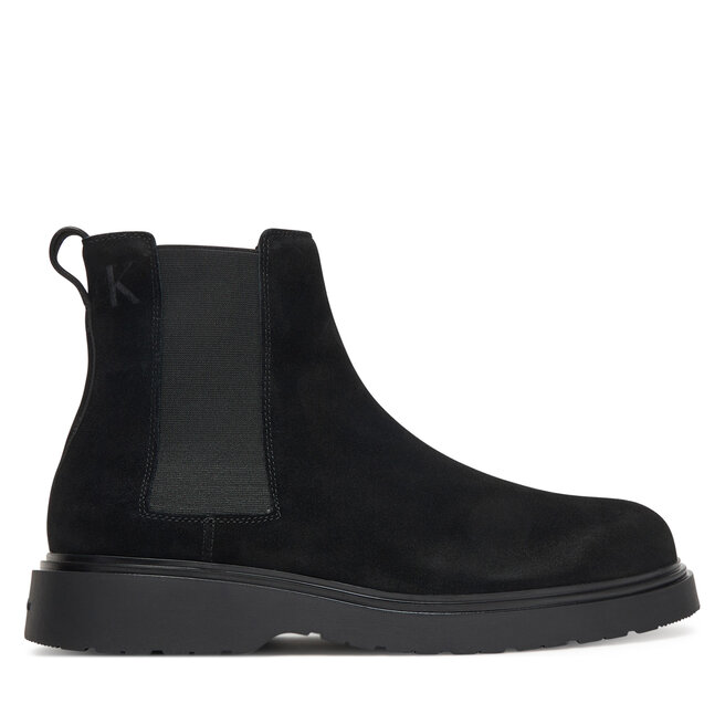 Sztyblety Calvin Klein Combat Ess Chelsea Boot Su YM0YM01372 Czarny