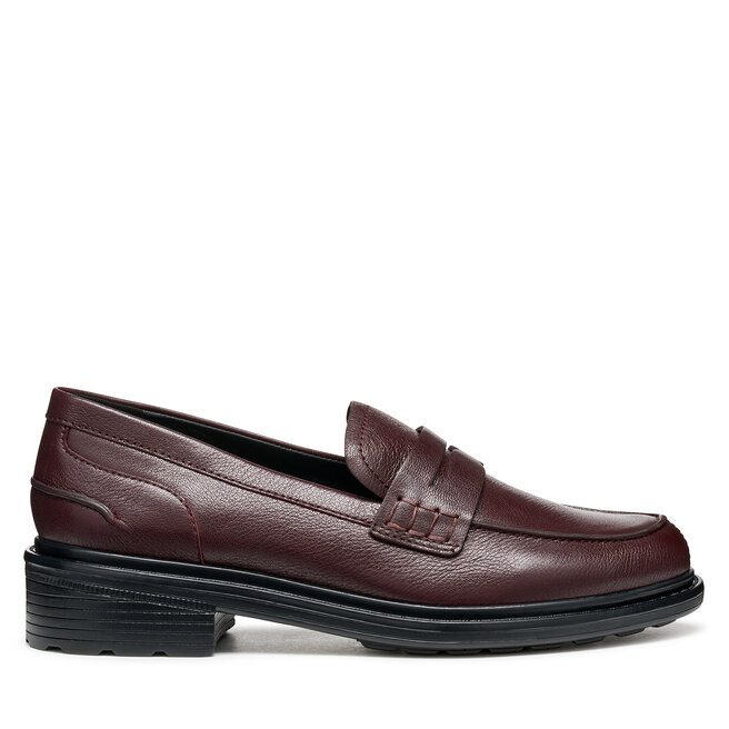 Mokasyny Geox D Walk Pleasure D36TGF 00081 C7011 Bordowy