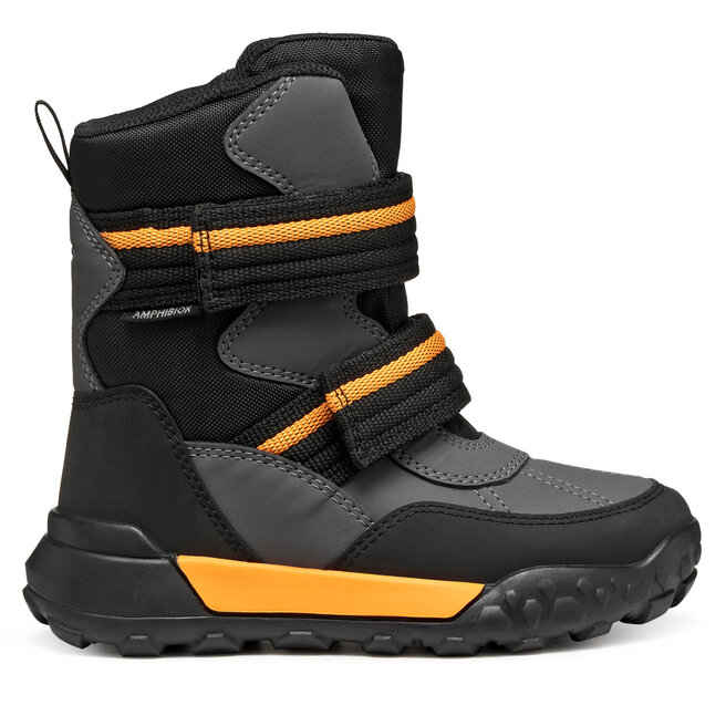 Śniegowce Geox J Trekkyup B Abx J56MBB 050FU C0036 S Szary