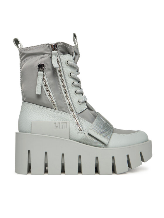 United Nude Trzewiki Grip Combat Lo 10961919165 Szary