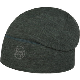 Czapka Lightweight Beanie Merino One-Layer by BUFF, ciemnozielony, One Size