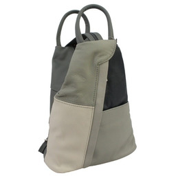 Plecak Skórzany PolskaGalanteria (PL) JOANNA Skóra Naturalna Licowa Gładka TRIO WZÓR 1