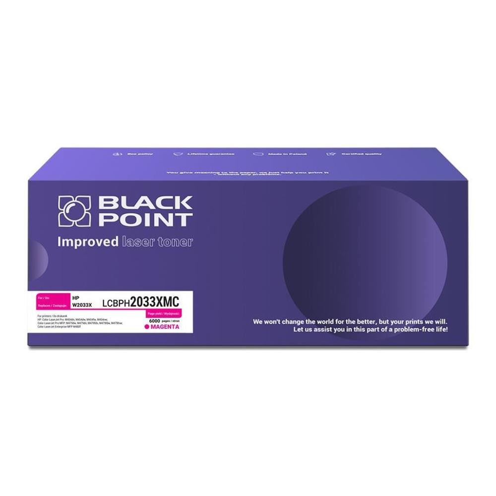 Toner Black Point do HP (W2033X) Magenta 6000 str. z chipem