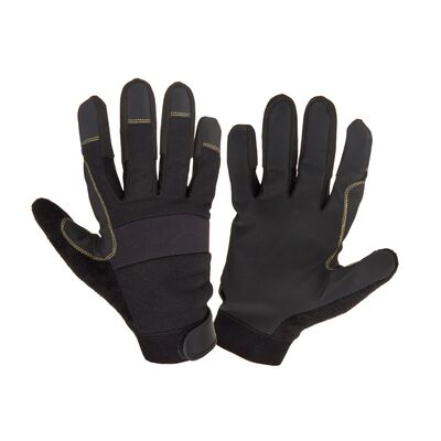 Rękawice ochronne warsztatowe LAHTI PRO czarne 7