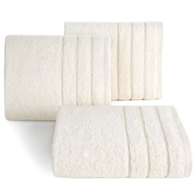 Ręcznik bawełniany Dali 50 x 90 cm kremowy